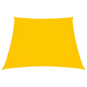 vidaXL Sun Shade Sail Oxford Fabric Trapezoidal 2/4x3 m Yellow