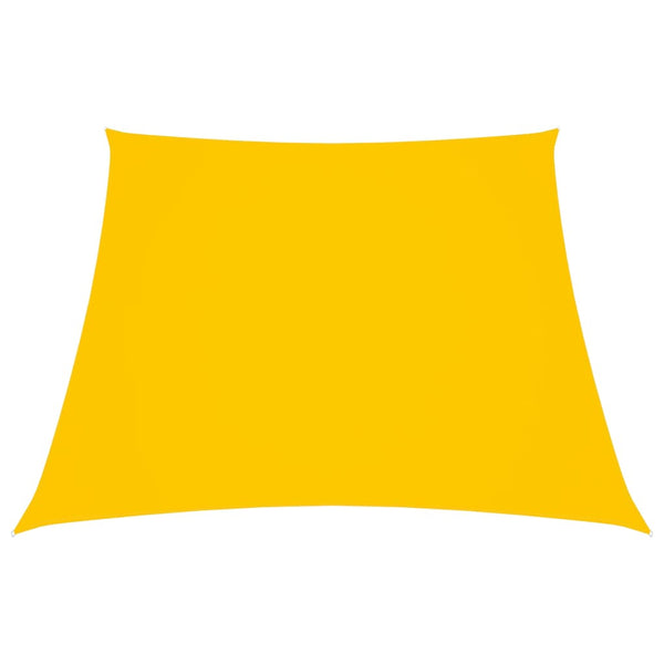 vidaXL Sun Shade Sail Oxford Fabric Trapezoidal 2/4x3 m Yellow