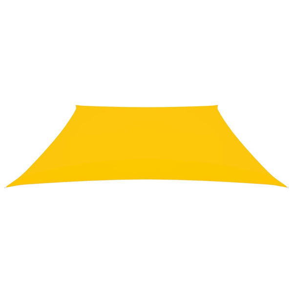 vidaXL Sun Shade Sail Oxford Fabric Trapezoidal 2/4x3 m Yellow
