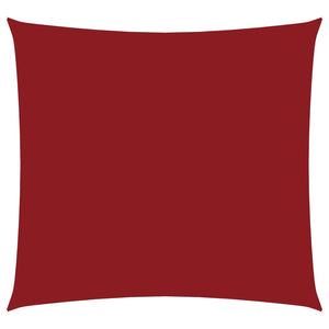 vidaXL Sun Shade Sail Oxford Fabric Square 4.5x4.5 m Red