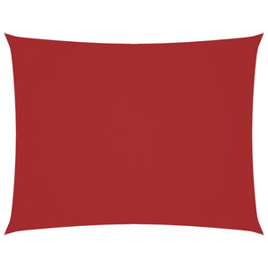 vidaXL Sun Shade Sail Oxford Fabric Rectangular 2x3.5 m Red