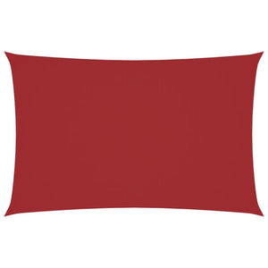 vidaXL Sun Shade Sail Oxford Fabric Rectangular 2x5 m Red