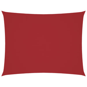 vidaXL Sun Shade Sail Oxford Fabric Rectangular 2.5x4 m Red