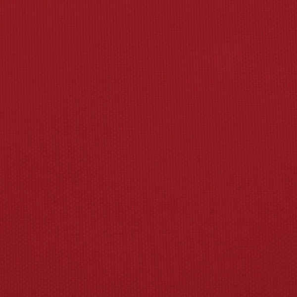 vidaXL Sun Shade Sail Oxford Fabric Rectangular 2.5x5 m Red