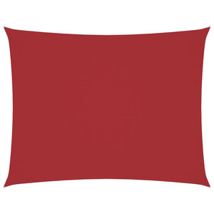vidaXL Sun Shade Sail Oxford Fabric Rectangular 3x4.5 m Red