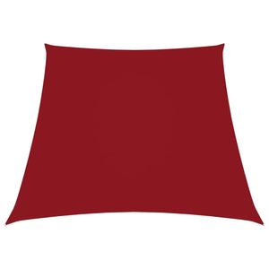 vidaXL Sun Shade Sail Oxford Fabric Trapezoidal 2/4x3 m Red