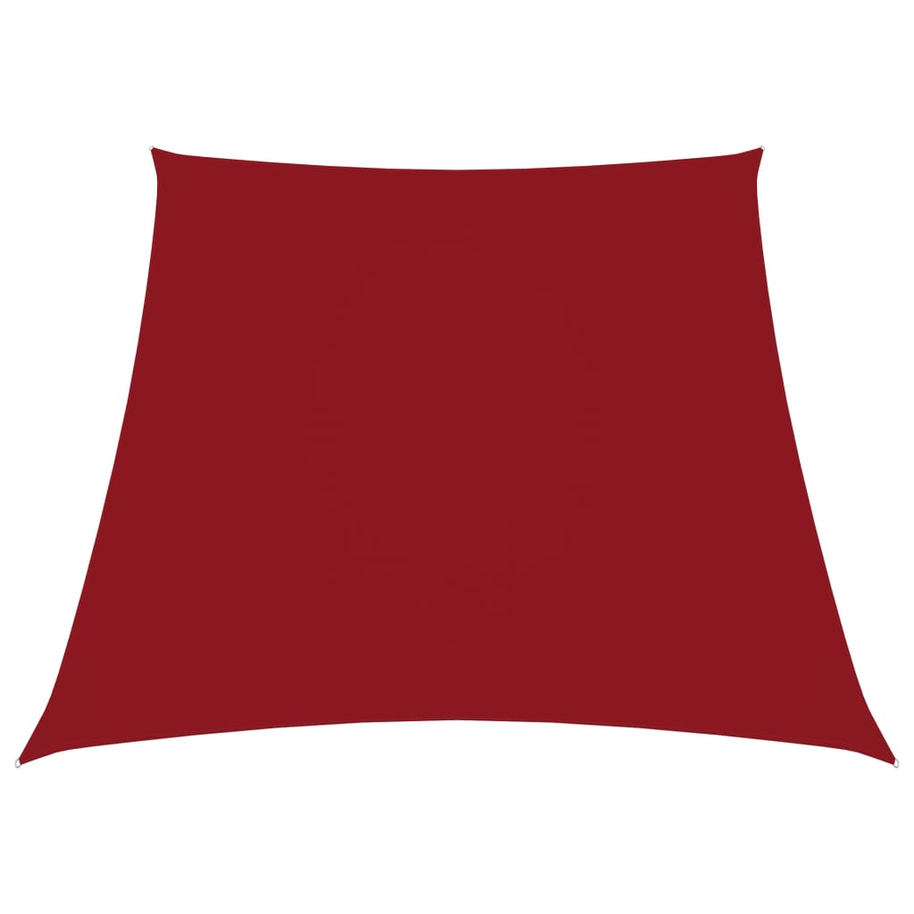 vidaXL Sun Shade Sail Oxford Fabric Trapezoidal 2/4x3 m Red