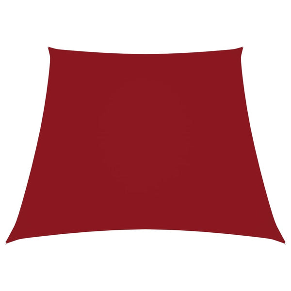 vidaXL Sun Shade Sail Oxford Fabric Trapezoidal 2/4x3 m Red