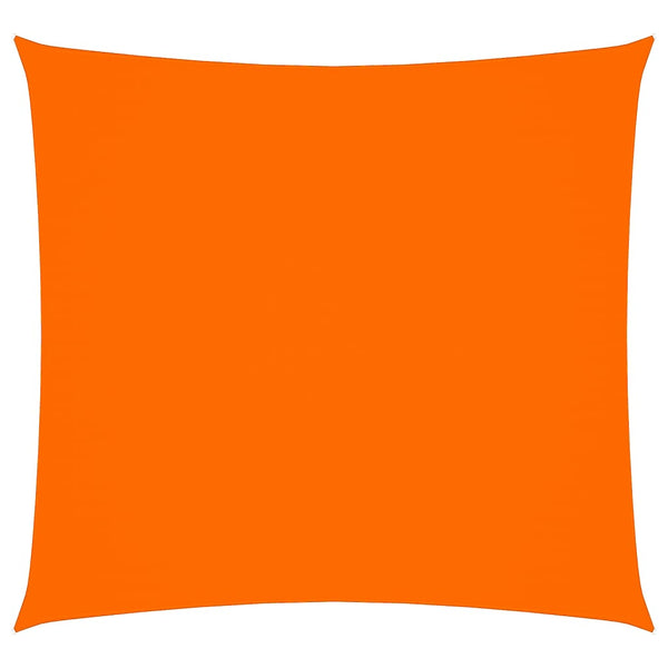 vidaXL Sun Sail Oxford Fabric Square 3x3 m Orange