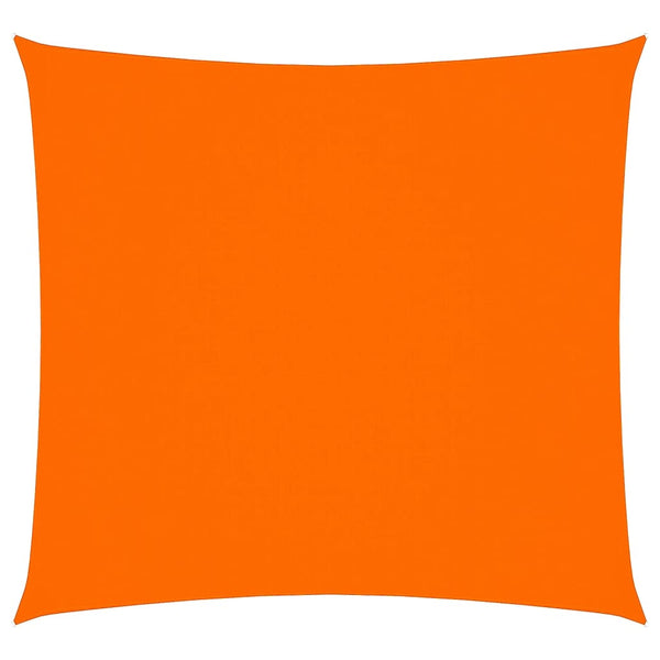 vidaXL Sun Shade Sail Oxford Fabric Square 3.6x3.6 m Orange