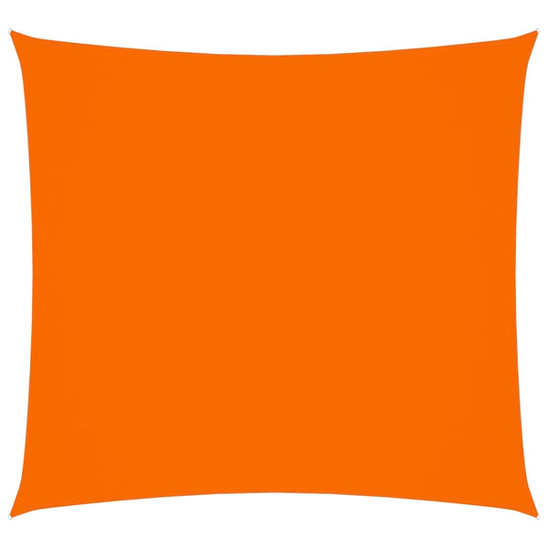 vidaXL Sun Awning Oxford Fabric Square 4.5x4.5 m Orange
