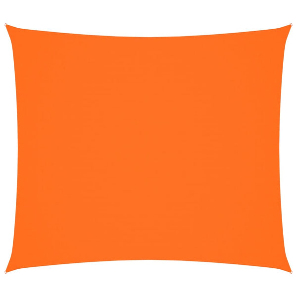 vidaXL Sun Shade Sail Oxford Fabric Rectangular 2x2.5 m Orange