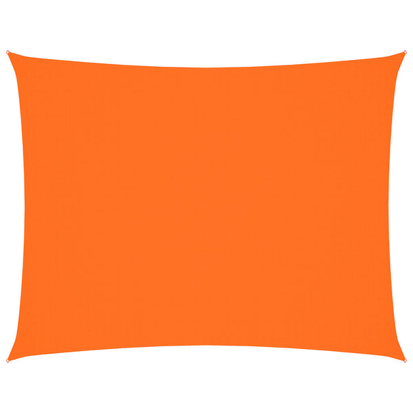 vidaXL Sun Shade Sail Oxford Fabric Rectangular 2x3.5 m Orange