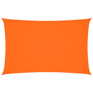 vidaXL Sun Shade Sail Oxford Fabric Rectangular 2x5 m Orange