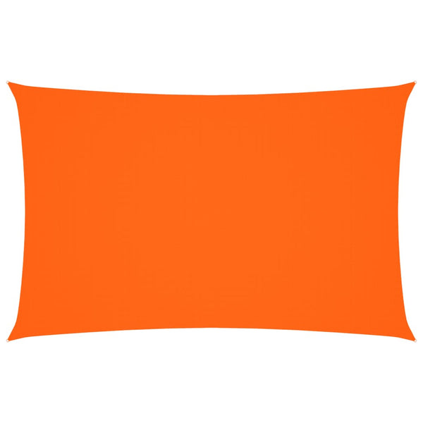 vidaXL Sun Shade Sail Oxford Fabric Rectangular 2.5x5 m Orange