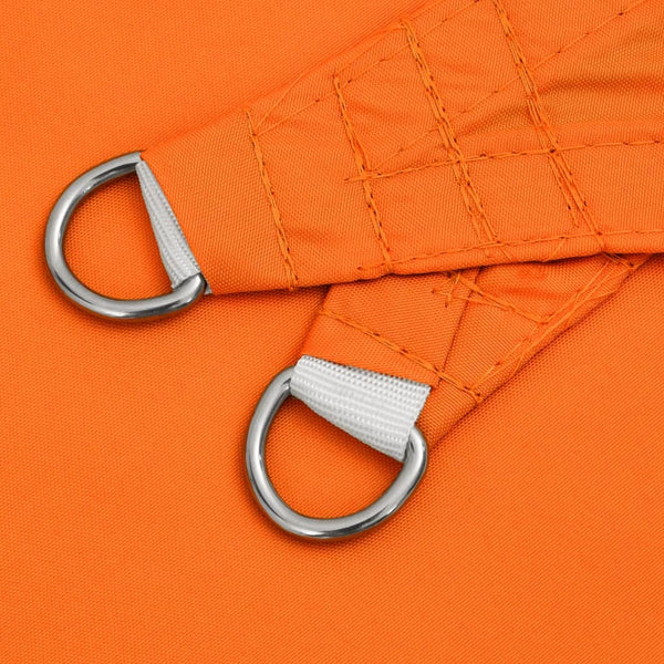 vidaXL Sun Shade Sail Oxford Fabric Rectangular 2.5x5 m Orange