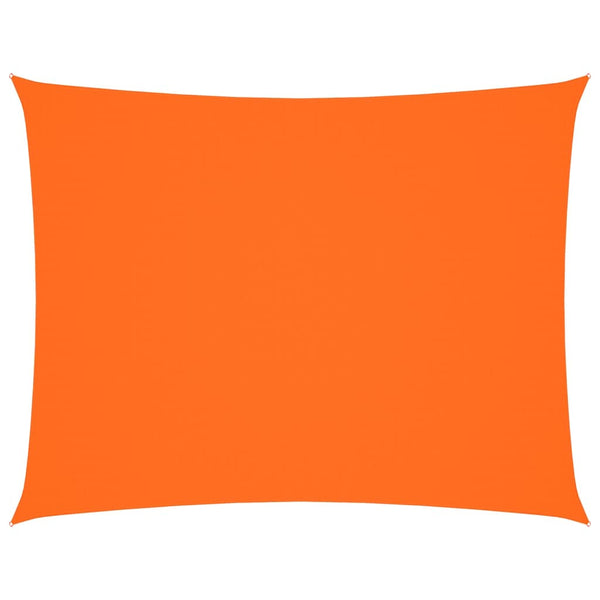 vidaXL Sun Shade Sail Oxford Fabric Rectangular 3x4 m Orange