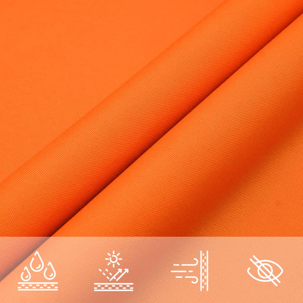 vidaXL Sun Shade Sail Oxford Fabric Rectangular 3x4.5 m Orange