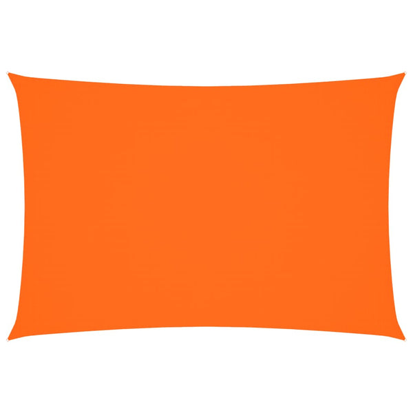 vidaXL Sun Shade Sail Oxford Fabric Rectangular 3x5 m Orange