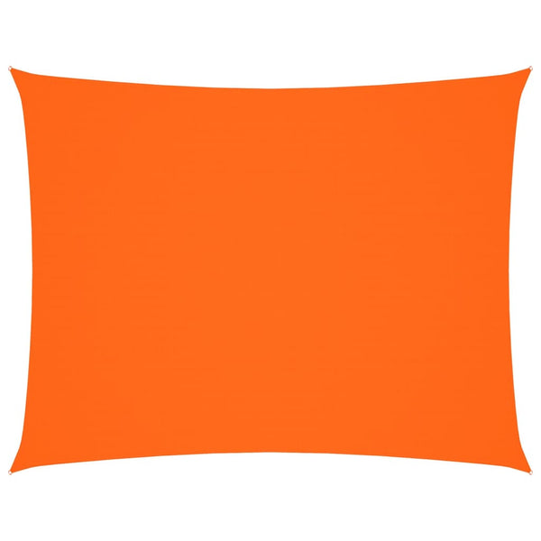 vidaXL Sun Shade Sail Oxford Fabric Rectangular 4x5 m Orange