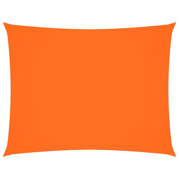 vidaXL Sun Shade Sail Oxford Fabric Rectangular 4x6 m Orange