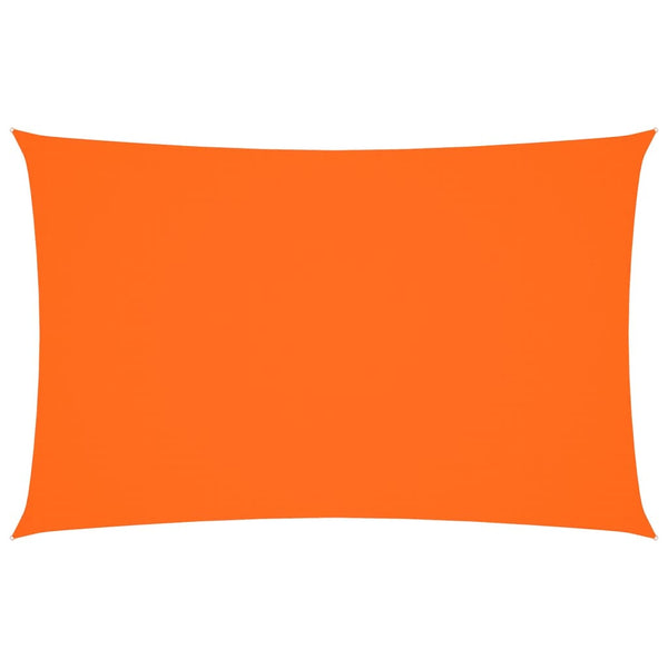 vidaXL Sun Shade Sail Oxford Fabric Rectangular 4x7 m Orange