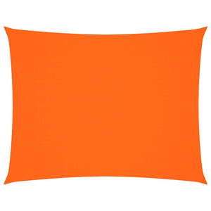 vidaXL Sun Shade Sail Oxford Fabric Rectangular 5x7 m Orange