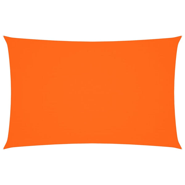 vidaXL Sun Shade Sail Oxford Fabric Rectangular 5x8 m Orange