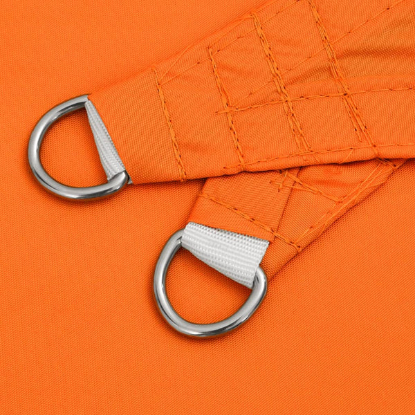 vidaXL Sun Shade Sail Oxford Fabric Rectangular 5x8 m Orange