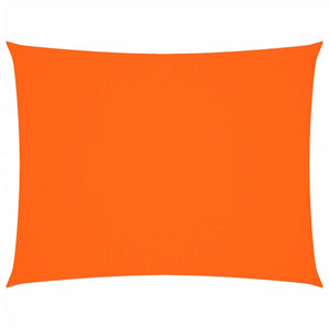 vidaXL Sun Shade Sail Oxford Fabric Rectangular 6x7 m Orange