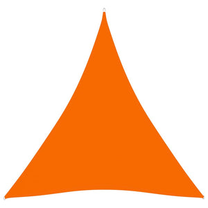 vidaXL Sun Shade Sail Oxford Fabric Triangular 3.6x3.6x3.6 m Orange