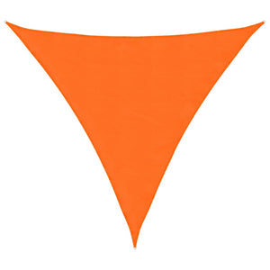 vidaXL Sun Shade Sail Oxford Fabric Triangular 5x5x5 m Orange