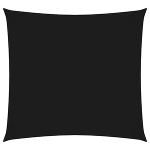 vidaXL Oxford Fabric Square Sun Shade Sail 4.5x4.5 m Black