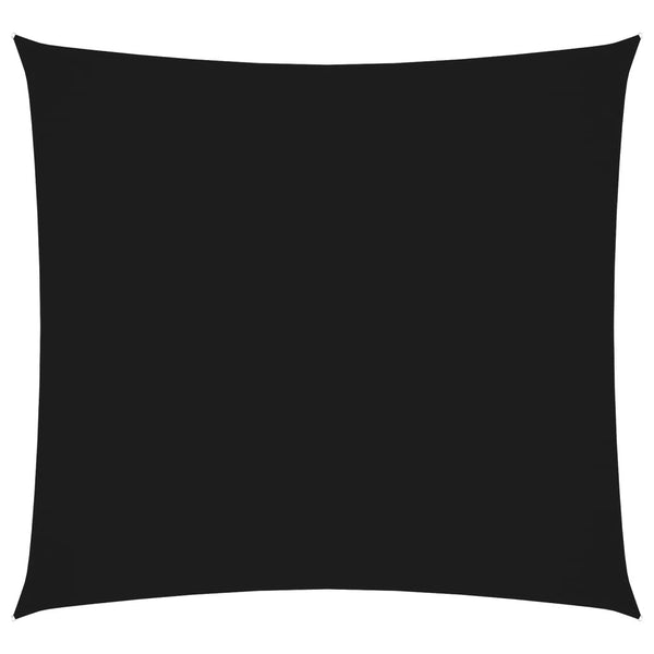 vidaXL Oxford Fabric Square Sun Shade Sail 4.5x4.5 m Black