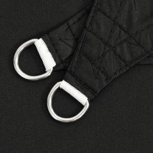 vidaXL Sun Shade Sail Oxford Fabric Rectangular 2x3.5 m Black