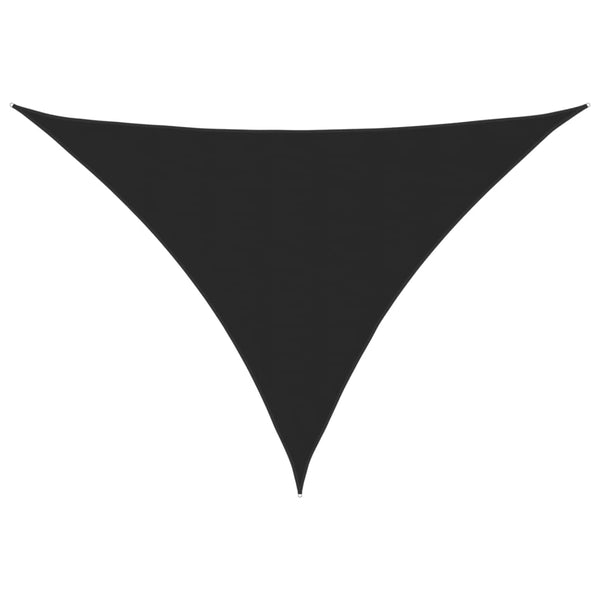 vidaXL Sun Shade Sail Oxford Fabric Triangular 3x4x5 m Black