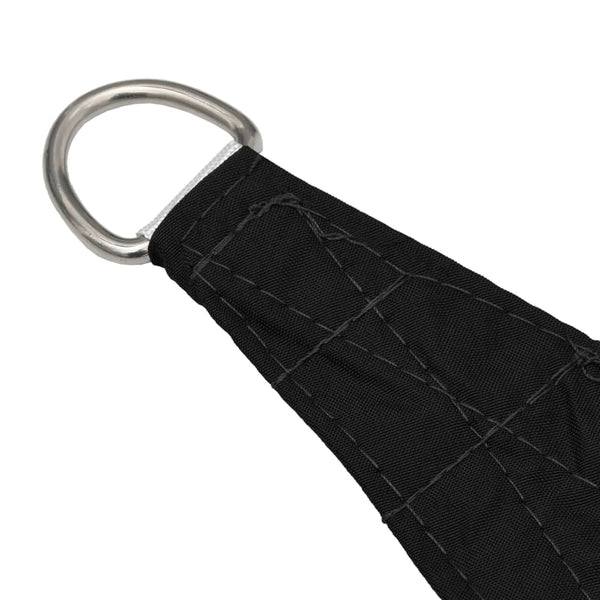 vidaXL Sun Shade Sail Oxford Fabric Trapezoidal 3/5x4 m Black