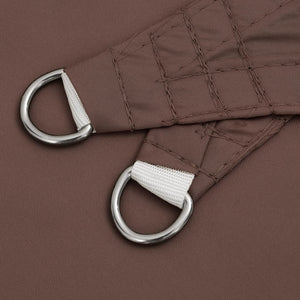 vidaXL Sun Shade Sail Oxford Fabric Square 4.5x4.5 m Brown