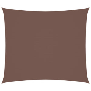 vidaXL Sun Shade Sail Oxford Fabric Rectangular 2x2.5 m Brown