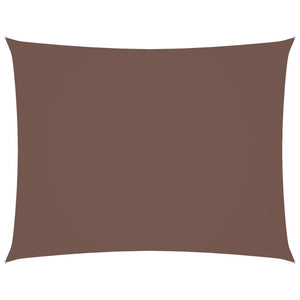 vidaXL Sun Shade Sail Oxford Fabric Rectangular 2x3 m Brown