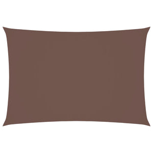 vidaXL Sun Shade Sail Oxford Fabric Rectangular 2.5x4.5 m Brown