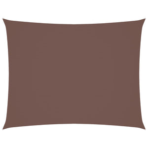 vidaXL Sun Shade Sail Oxford Fabric Rectangular 3x4 m Brown