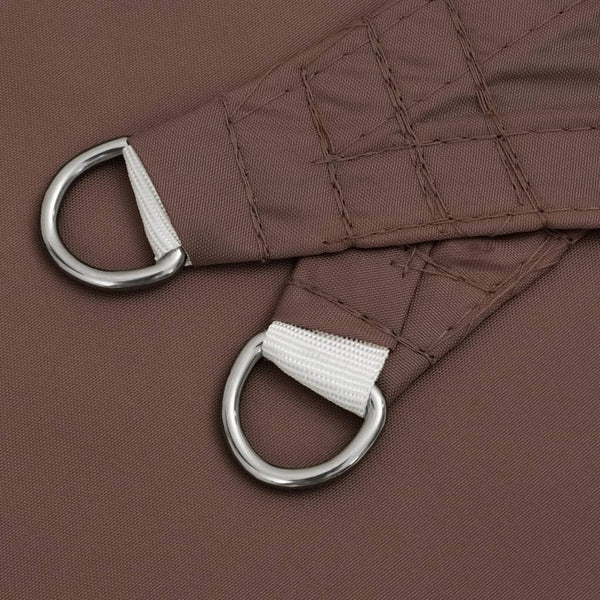 vidaXL Sun Shade Sail Oxford Fabric Rectangular 3x4 m Brown
