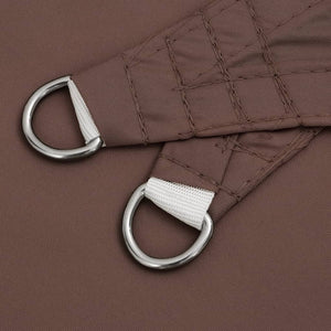 vidaXL Oxford Fabric Sun Shade Sail Rectangular 3x6 m Brown