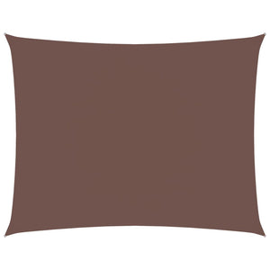 vidaXL Sun Shade Sail Oxford Fabric Rectangular 3.5x4.5 m Brown