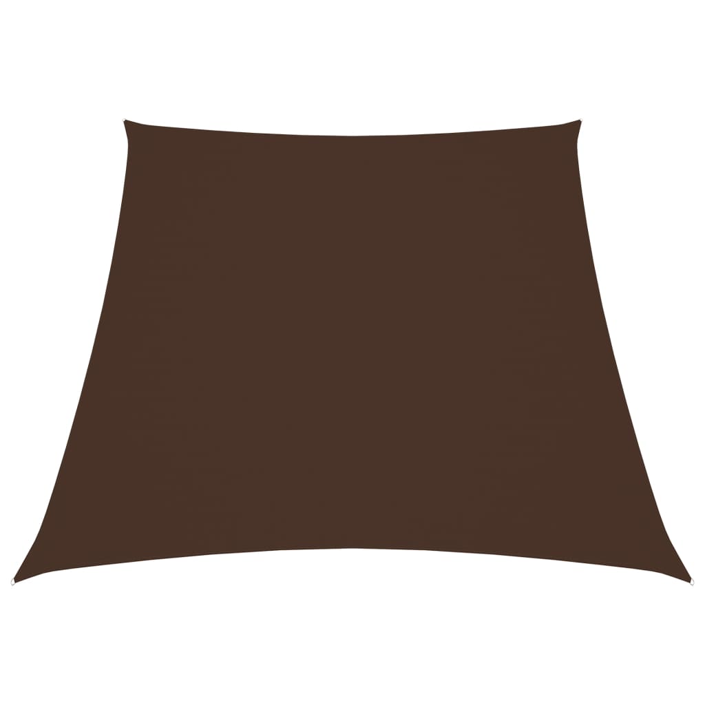 vidaXL Sun Shade Sail Oxford Fabric Trapezoidal 2/4x3 m Brown