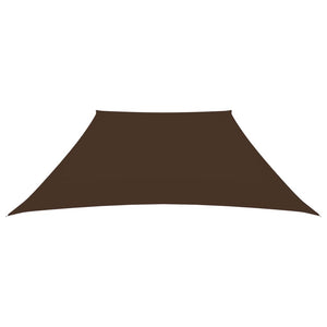 vidaXL Sun Shade Sail Oxford Fabric Trapezoidal 2/4x3 m Brown