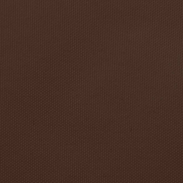 vidaXL Sun Shade Sail Oxford Fabric Trapezoidal 3/5x4 m Brown