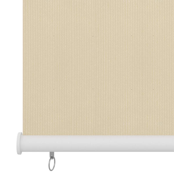 vidaXL Outdoor Roller Blind Cream 60x140 cm HDPE