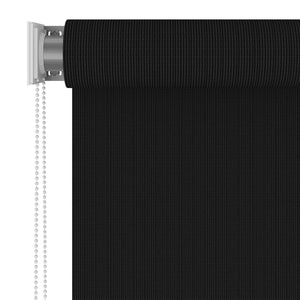 vidaXL Outdoor Blind 180x230 cm Black
